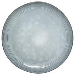 ASSIETTE PLATE FLOWER BLEU 26CM