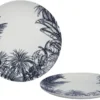 ASSIETTE PLATE JUNGLE 26CM PORCELAINE