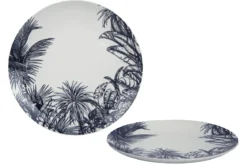 ASSIETTE PLATE JUNGLE 26CM PORCELAINE