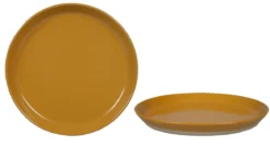 ASSIETTE PLATE NATURAL 25CM CURRY GRES