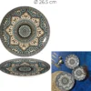 ASSIETTE PLATE NOURA D26.5CM