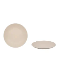 ASSIETTE PLATE PASTEL 26.5CM GRIS GRES