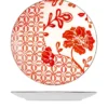 ASSIETTE PLATE PORCELAINE SHANGHAI 27CM