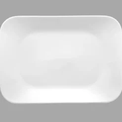ASSIETTE PLATE RECTANGLE ELEGANCE 29X20CM