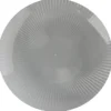 ASSIETTE PLATE RELIEF D.25CM TRANSPARENTE
