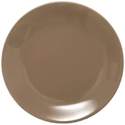 ASSIETTE PLATE RONDE 26CM TAUPE
