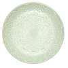 ASSIETTE SAHARA VERT D.19.5CM