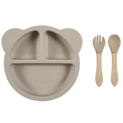 ASSIETTE SILICONE OURS