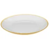 ASSIETTE SQUARE MOUTARDE 25CM