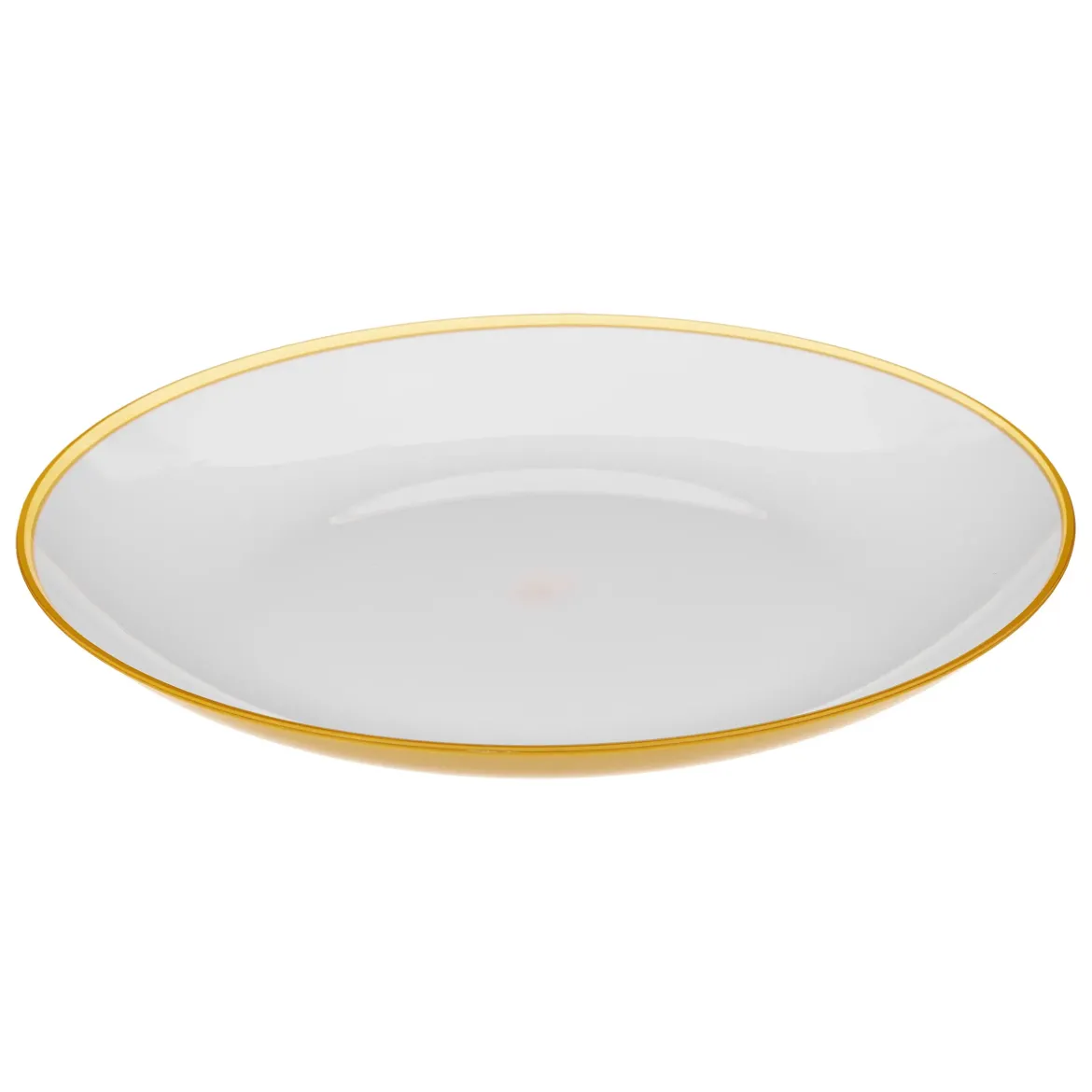 ASSIETTE SQUARE MOUTARDE 25CM