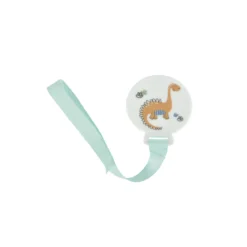 ATTACHE SUCETTE FIXATION PAR CLIP D.5CM DINO WORLD