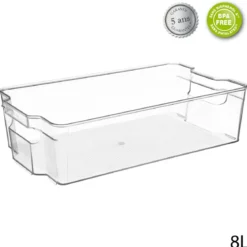 BAC DE RANGEMENT FRIGO 8L 37X22CM
