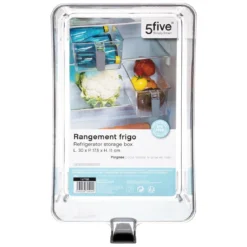 BAC RANGEMENT FRIGO AVEC POIGNEE D.17.5X27.5X11CM