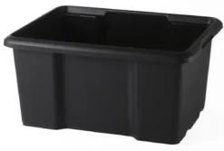 BAC RANGEMENT PLASTIQUE 15L