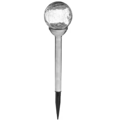 BALISE SOLAIRE INOX ET VERRE NARA H.44.5CM