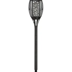BALISE TORCHE SOLAIRE NOIR H.78CM