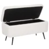 BANC COFFRE AURORA BLANC 100X40CM