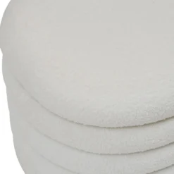 BANC COFFRE BOUCLETTE GIULIA D.110X46X40.5CM