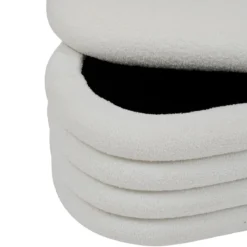 BANC COFFRE BOUCLETTE GIULIA D.110X46X40.5CM