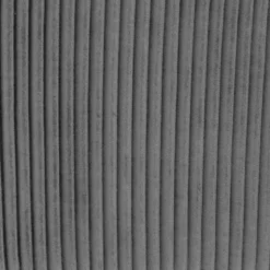 BANC COFFRE VELOURS SOLARO GRIS D.100X40CM