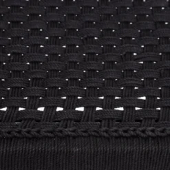 BANC NOIR SAFARI KAPAS D.104X37.5X40.5CM