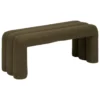 BANC SISCO TISSU KAKI D.102X42X43.5CM