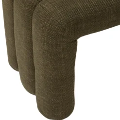 BANC SISCO TISSU KAKI D.102X42X43.5CM