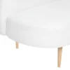 BANQUETTE INSI 2 PLACES BLANC D.172X75X72CM