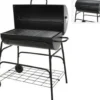 BARBECUE CYLINDRE A CHARBON D.39X100 HAUTEUR DE CUISSON 79CM