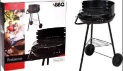 BARBECUE SUR PIEDS GRIL AJUSTABLE 40X45X70CM