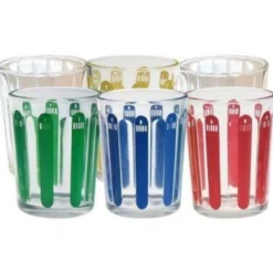BARQUETTE 6 BOUGIES VERRE