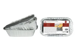 5 BARQUETTES ALUMINIUM MOULE A CAKE 1.6L