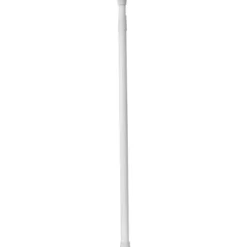 BARRE DE DOUCHE ALUMINIUM 70 120 CM   BLANC