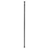 BARRE DE DOUCHE ALUMINIUM 110 A 200CM NOIR MAT