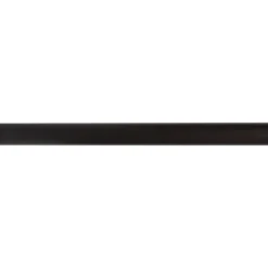 BARRE BOIS 2.50M D.28CM NOIR MAT