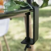 BARRE DECO DE TABLE AJUSTBLE NOIR