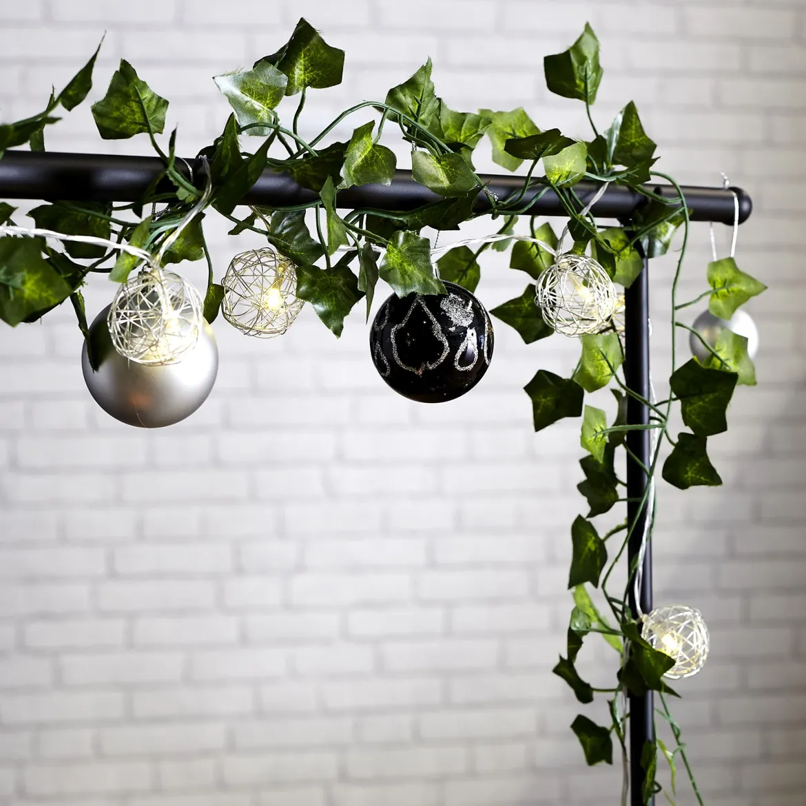 BARRE DECO DE TABLE AJUSTBLE NOIR
