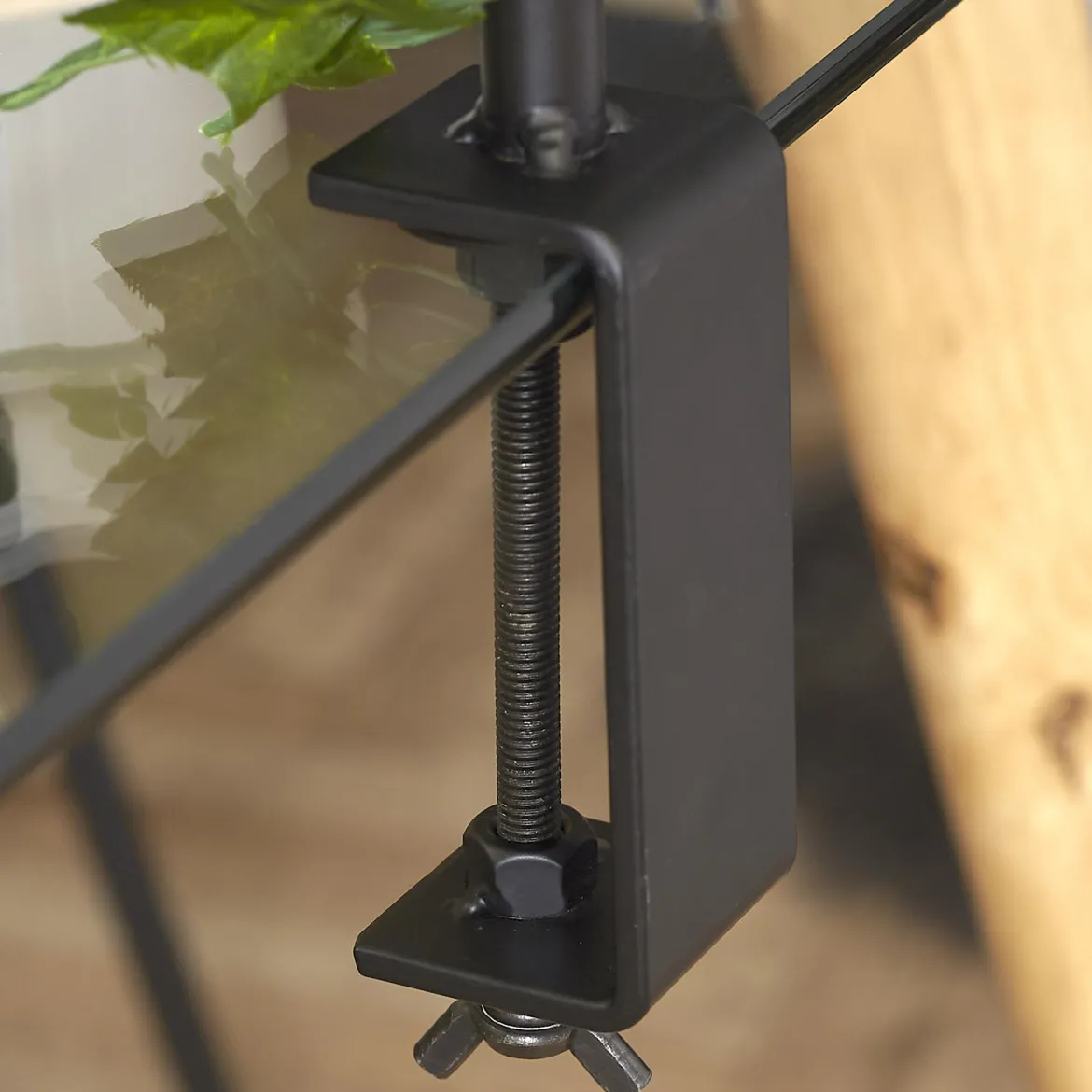 BARRE DECO DE TABLE AJUSTBLE NOIR
