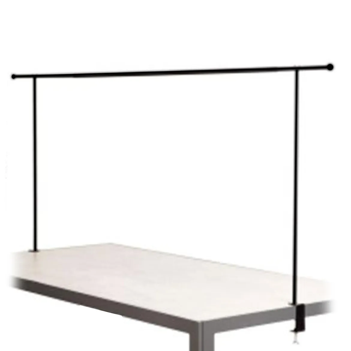 BARRE DECO DE TABLE AJUSTBLE NOIR