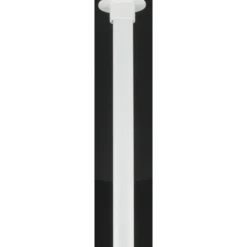 BARRE DE PENDERIE EXTENSIBLE D20MM 90 160 CM BLANC