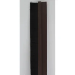 BAS DE PORTE ADHESIF BROSSE 93 CM MARRON