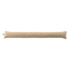 BAS DE PORTE 80X10CM BOUCLETTE UNIE WOOLY BEIGE