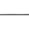 BAS PORTE ALUMINIUM ADHESIF VISSABLE BROSSE 1M ARGENT