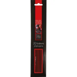 BATONS ENCENS FRUITS ROUGES H25.5CM X20