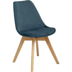 BAYA CHAISE VELOURS CANARD
