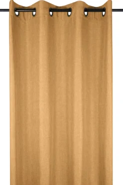 BEA RIDEAU OEILLETS 140X260CM CAMEL