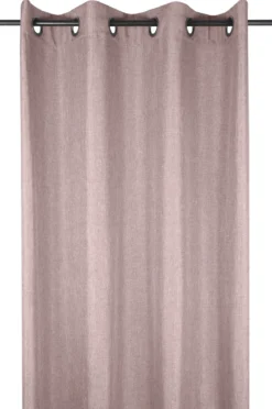 BEA RIDEAU OEILLETS 140X260CM POUDRE