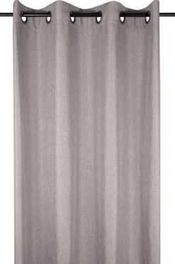BEA RIDEAU OEILLETS 140X260CM TAUPE