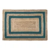 BERRY TAPIS 60X90CM EMERAUDE JUTE