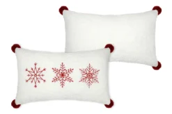 BESSEY COUSSIN VELOURS 30X50CM ROUGE